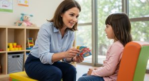 Pediatric speech therapy